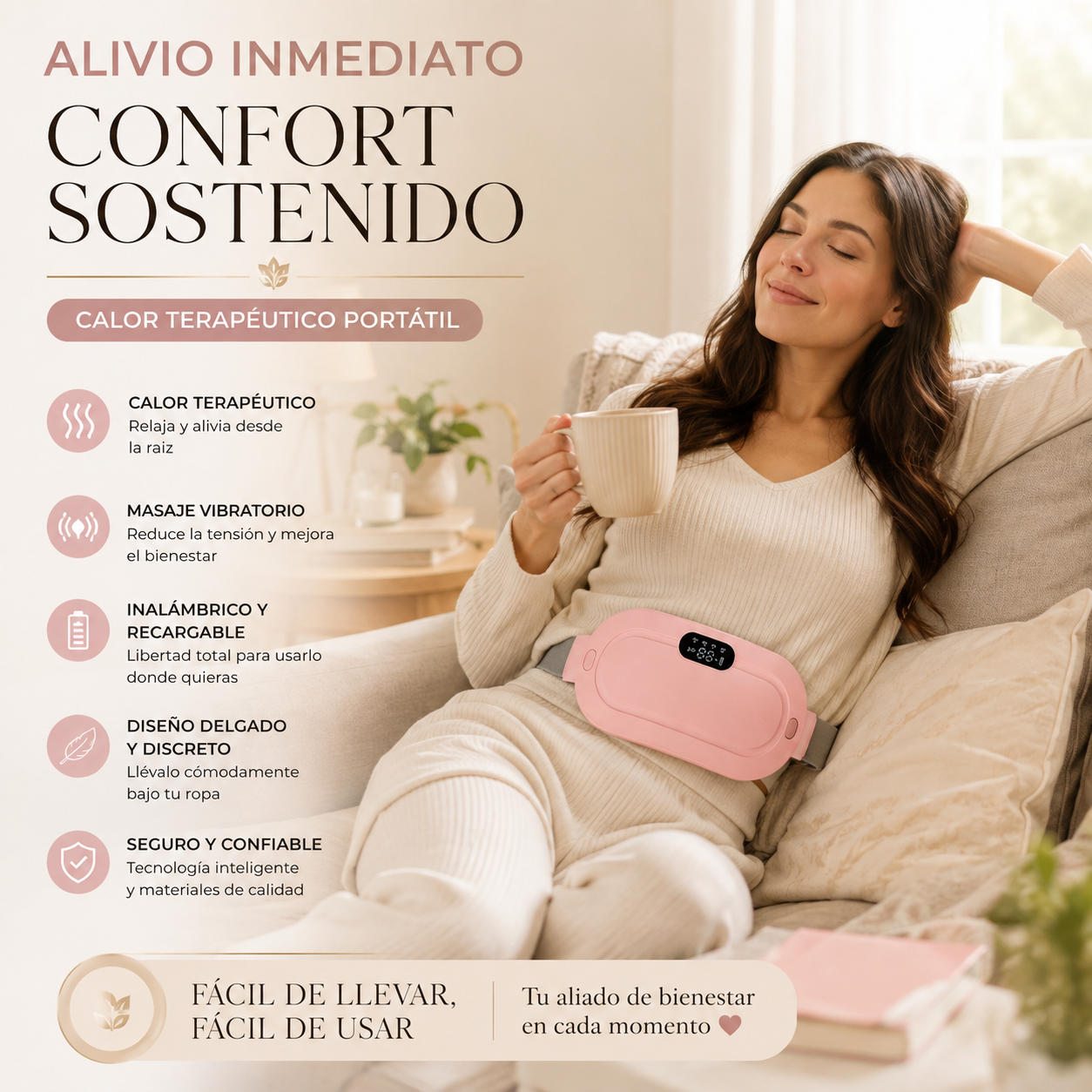 Cinturón Menstrual LunaTherm