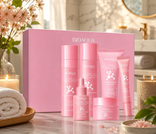 KIT SKINCARE BIOAQUA CON NICOTINAMIDA